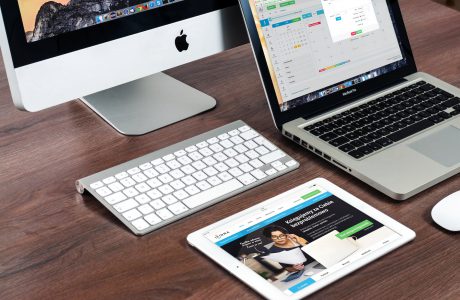 apple laptop notebook office